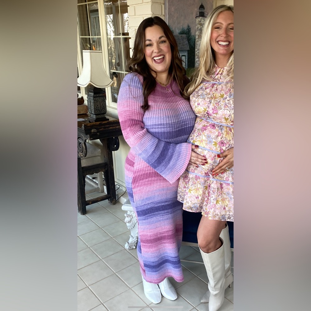 Pinkblush Gradient Maxi Dress